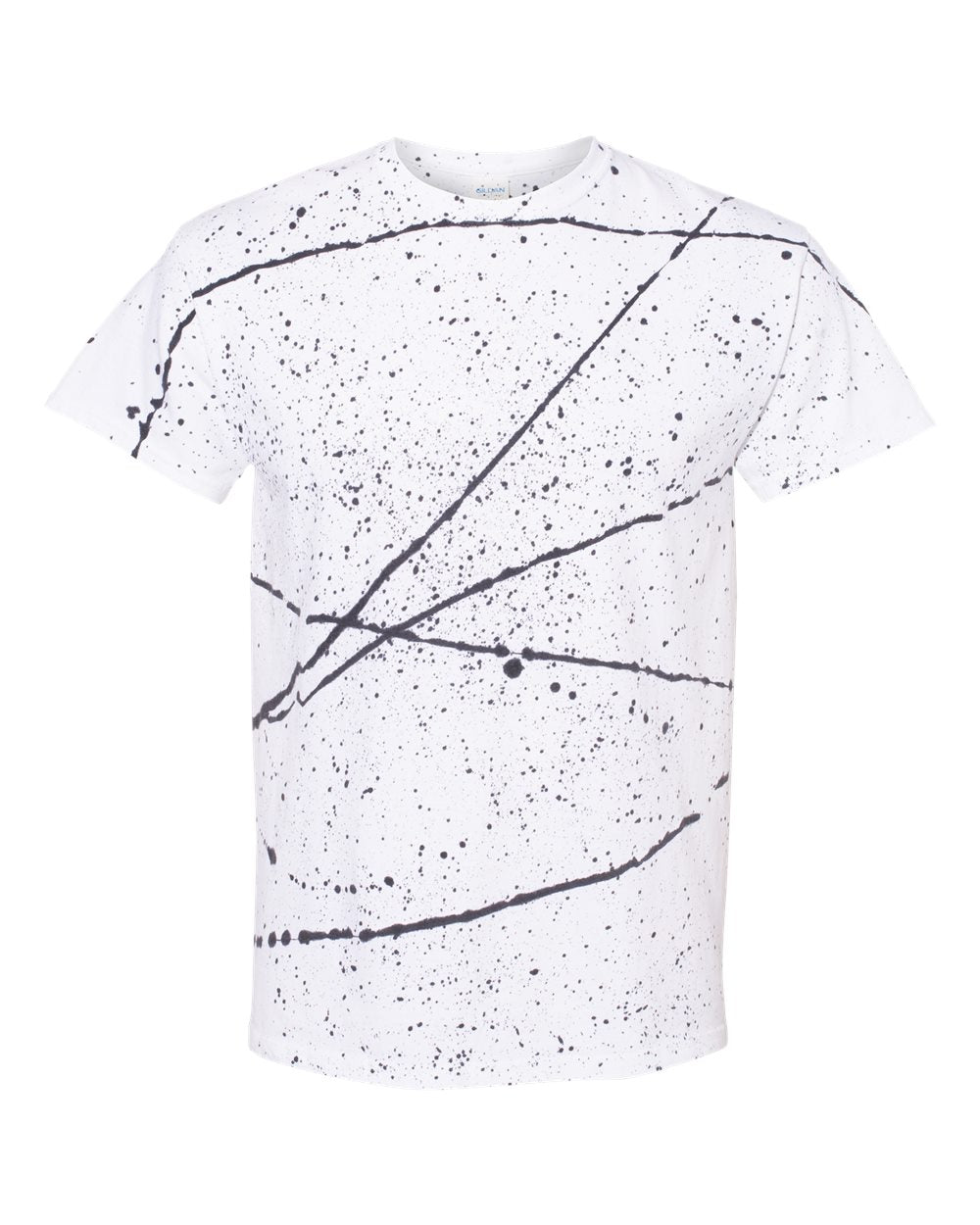 Splatter T-Shirt - White/Black