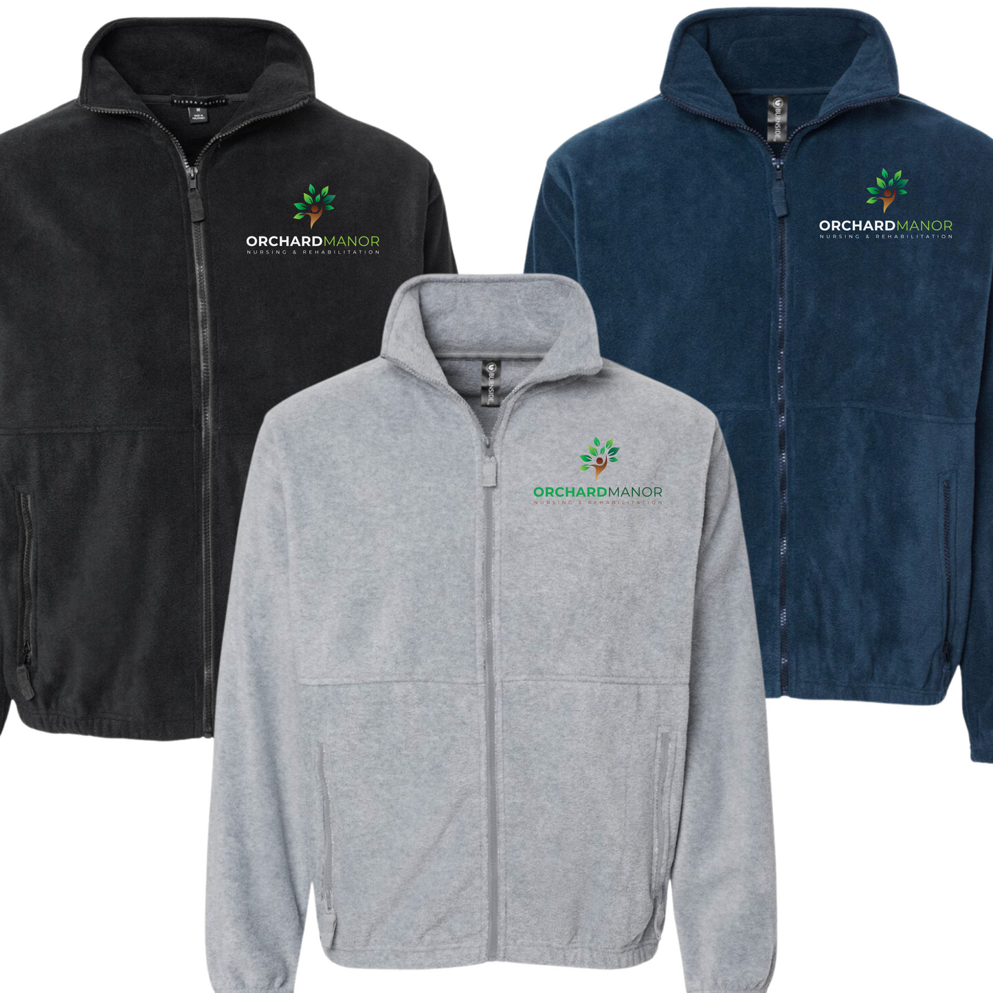 Polar Fleece Full-Zip : Orchard Manor