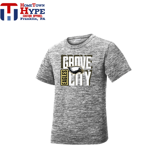 Electric Heather Tee - Hillview Elementary 2025-2026