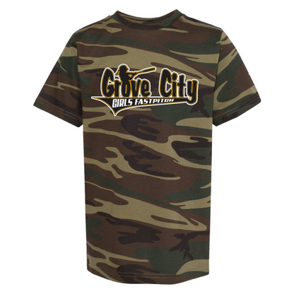 Camo  T-Shirts - Grove City Fastpitch