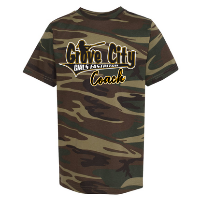 Camo  T-Shirts - Grove City Fastpitch