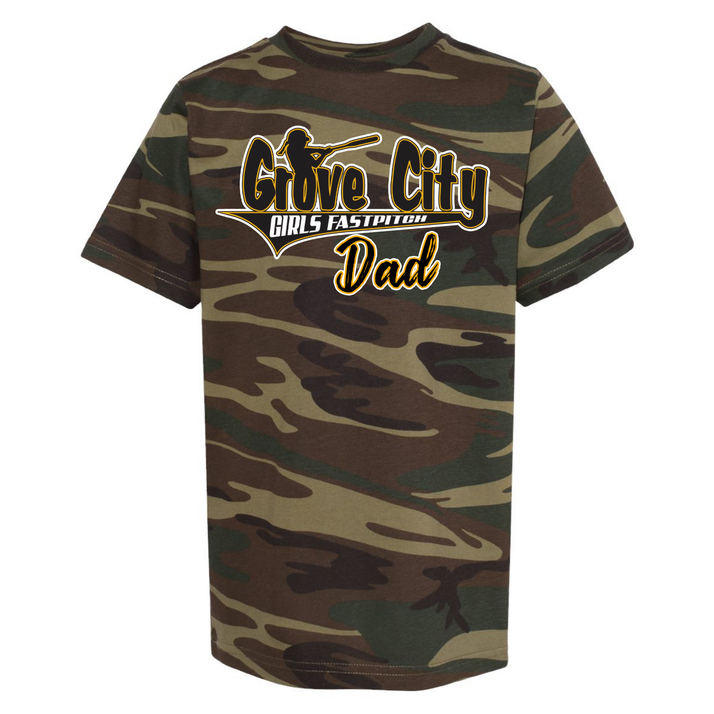 Camo  T-Shirts - Grove City Fastpitch