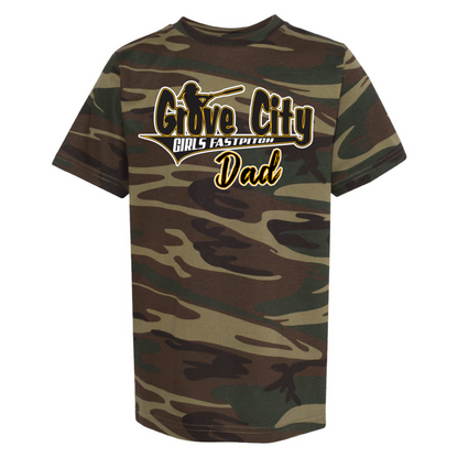 Camo  T-Shirts - Grove City Fastpitch