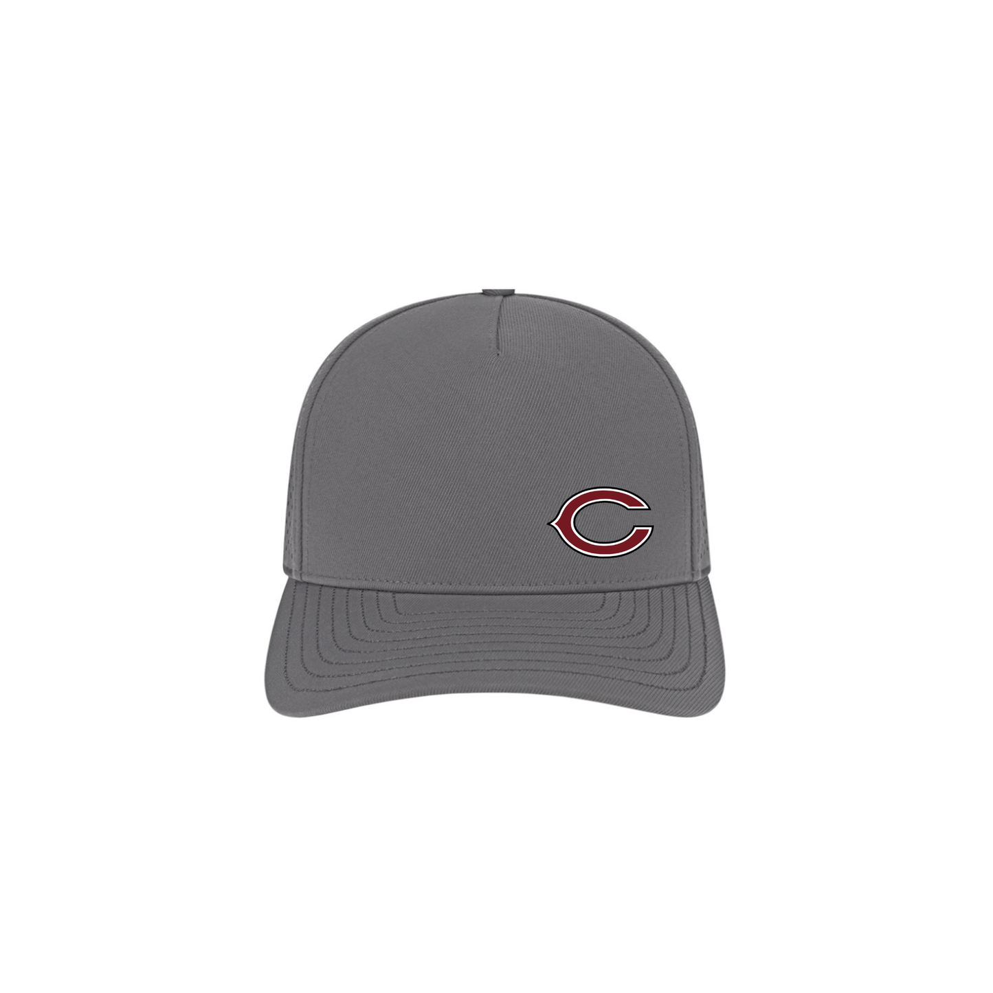 Premium Perforated Embroidered Hat - Cranberry Berries