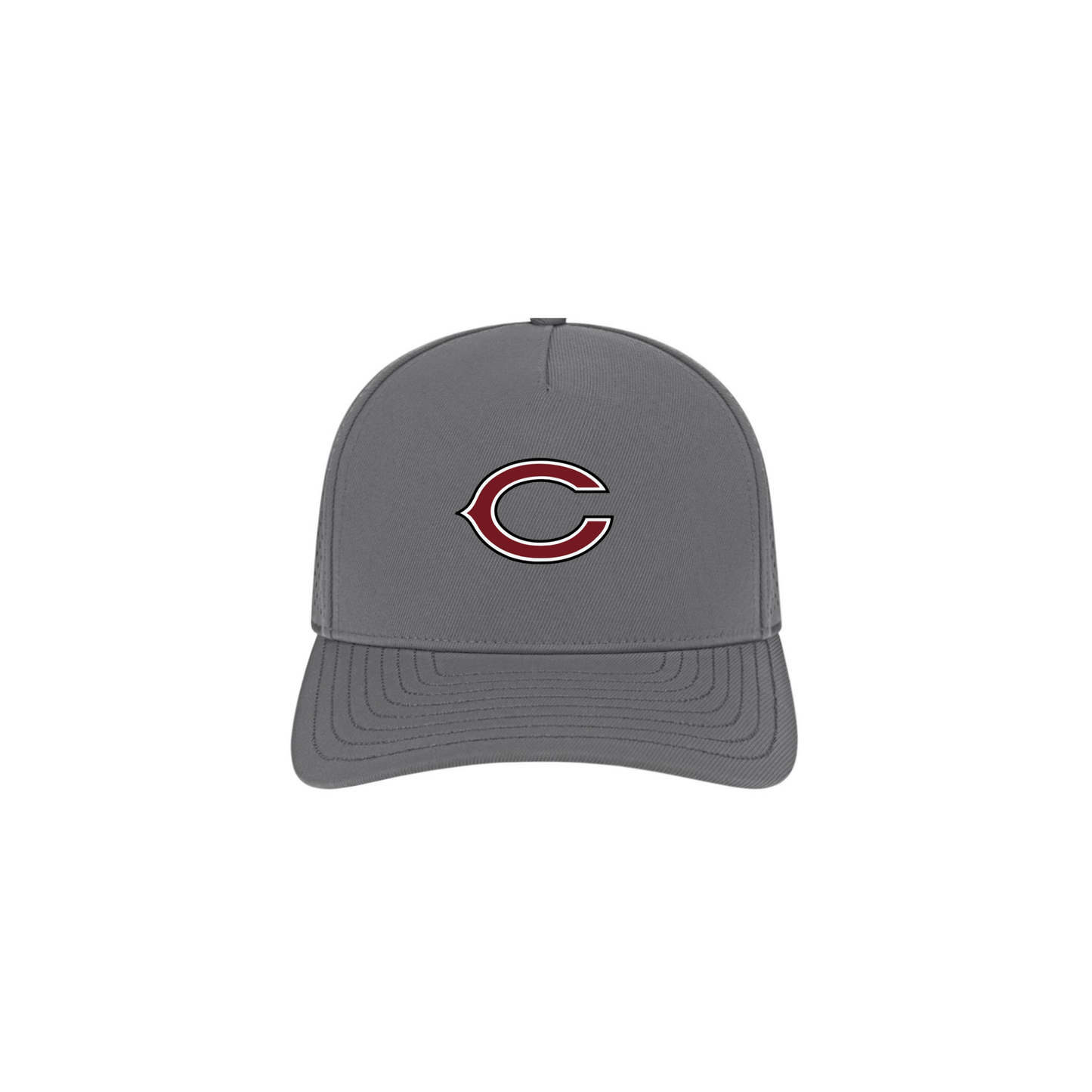 Premium Perforated Embroidered Hat - Cranberry Berries