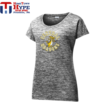 Electric Heather Tee - Central Elementary