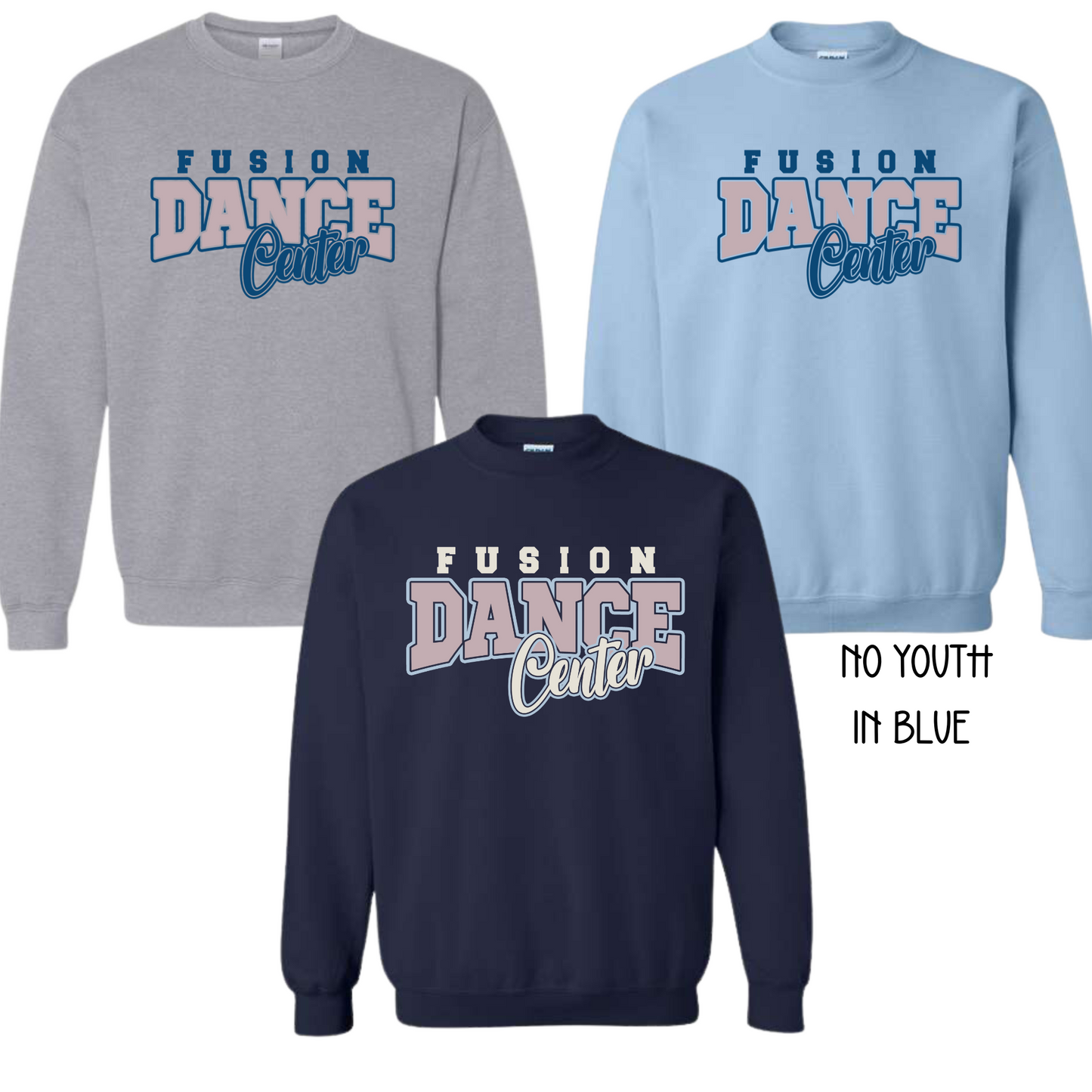 Crewneck Sweatshirt - Fusion Dance Center