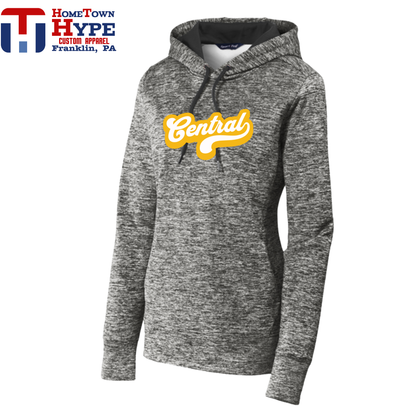 Electric Heather Fleece Hoodie - Central Elementary