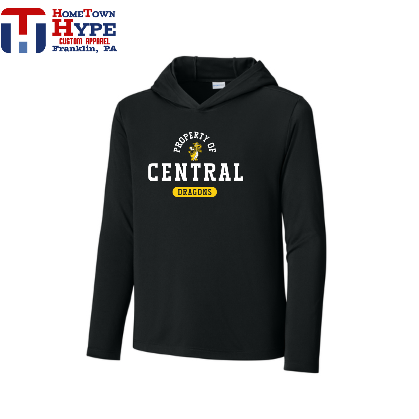 Long Sleeve Hoodie - Central Elementary