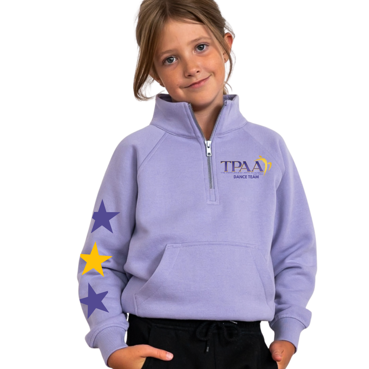 TPAA Boxy Half Zip Fleece - TPAA Dance Team