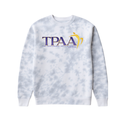 TPAA Tie-Dye Fleece Crewneck - TPAA Dance Studio