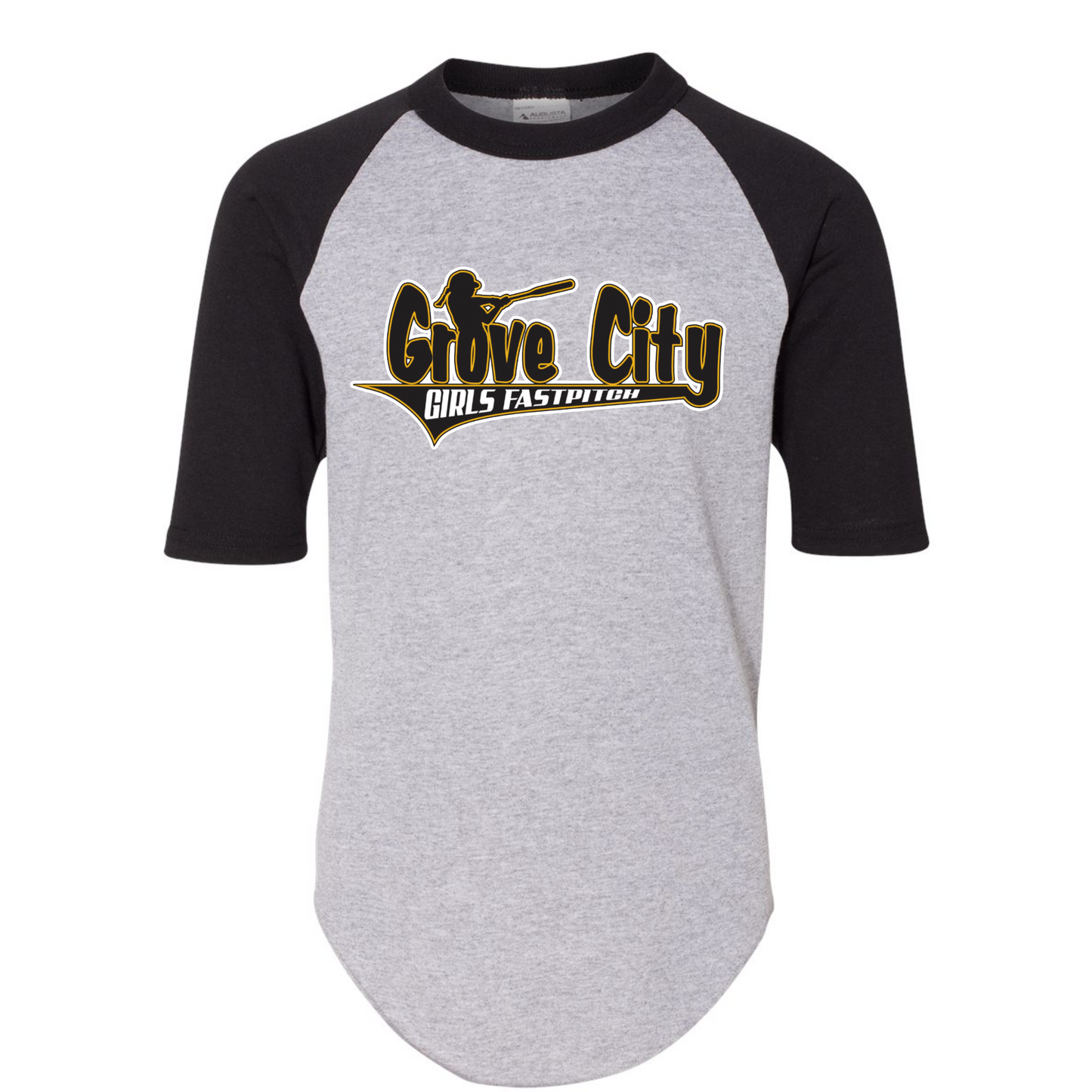 Raglan Baseball Shirt Grove City - Grove City Fastpitch