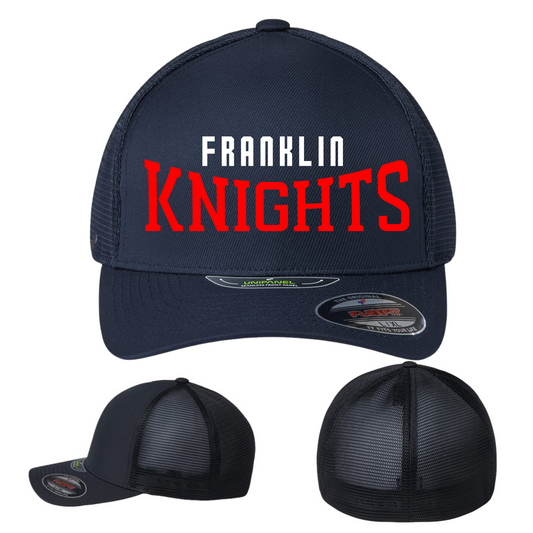 Embroidered Flexfit Fitted Hat Basketball - Franklin Cheer