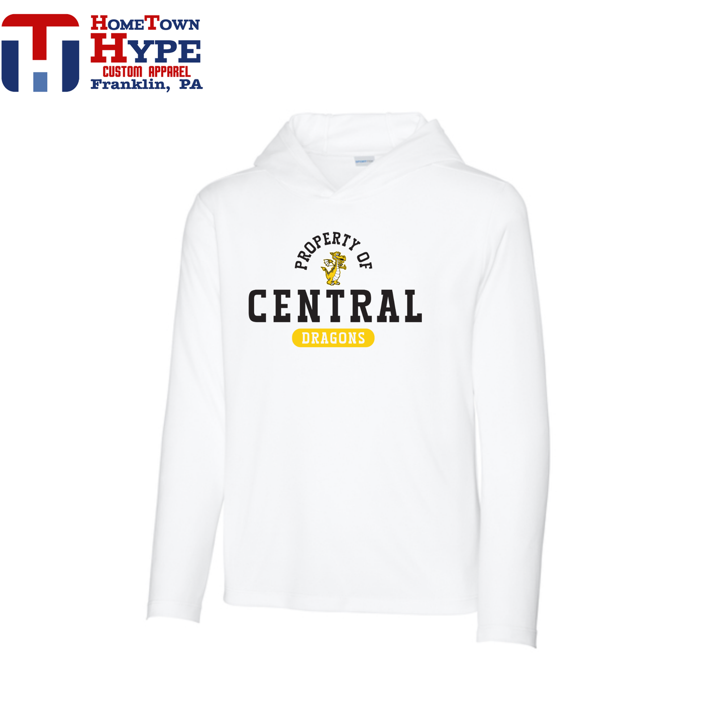 Long Sleeve Hoodie - Central Elementary