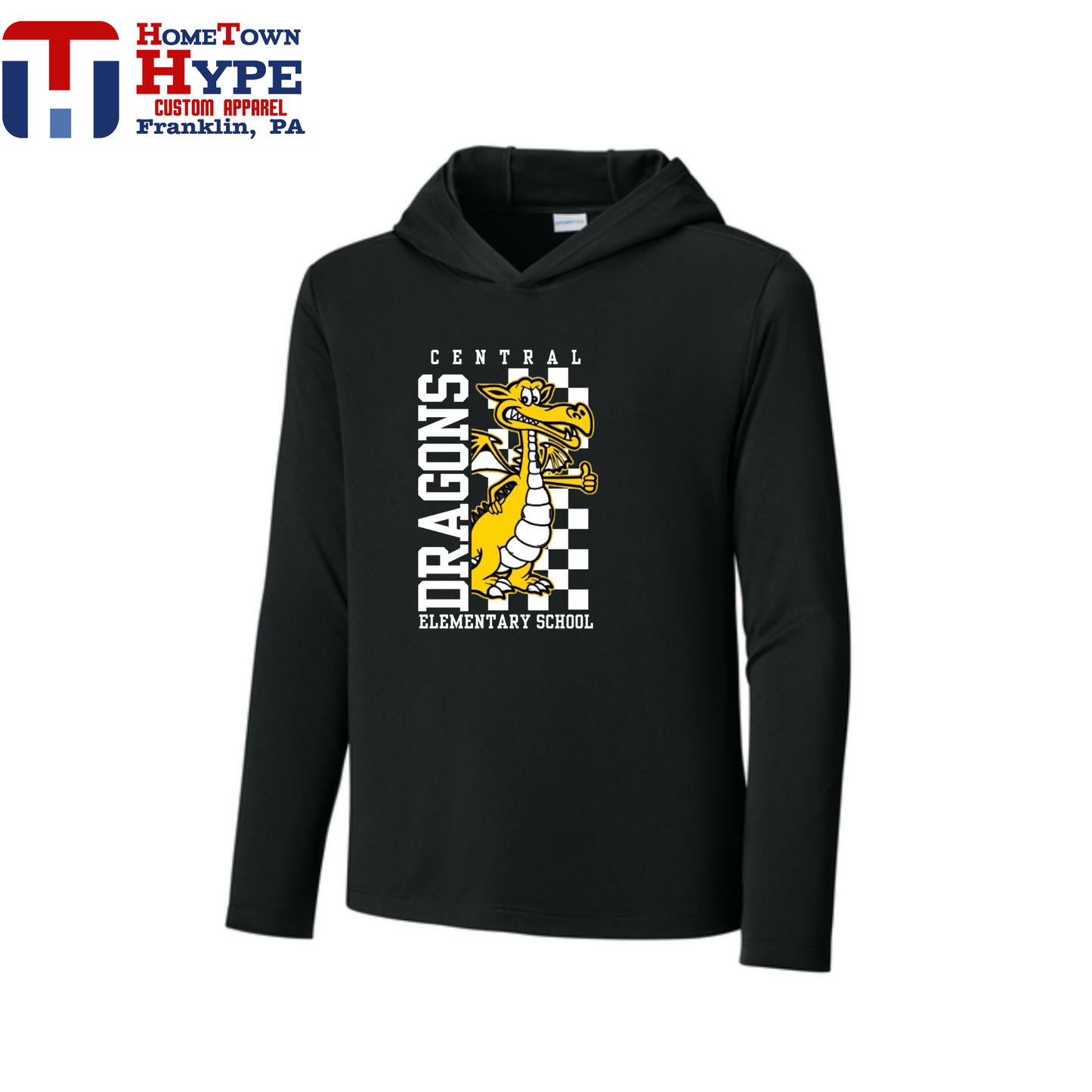 Long Sleeve Hoodie - Central Elementary