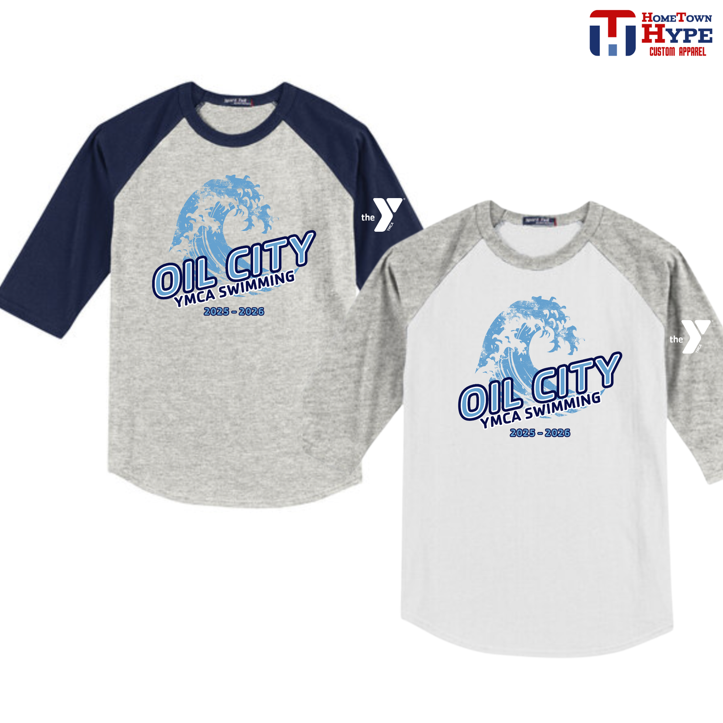 Colorblock Raglan Jersey - OCY Swimming