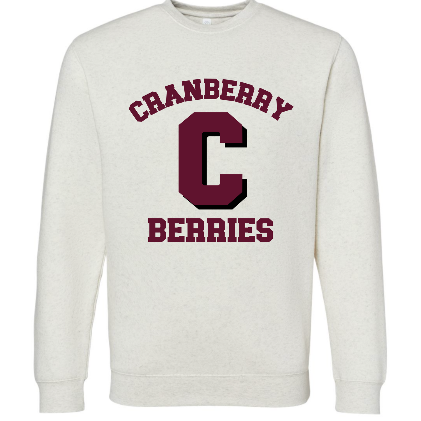 Cranberry - Local School Spirit Crew Neck