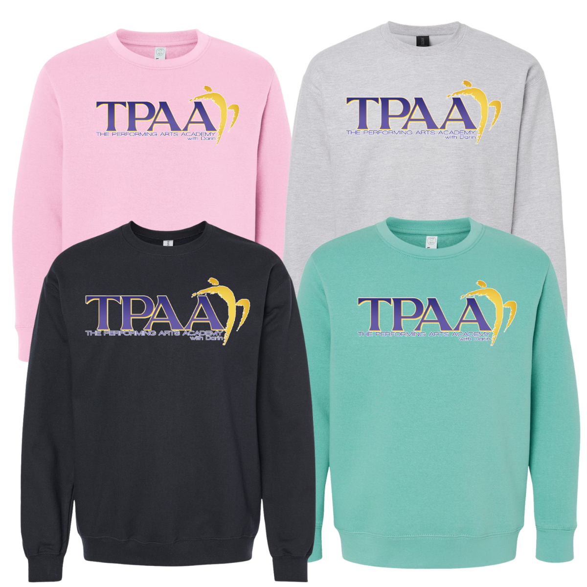 TPAA Crewneck Sweatshirt- TPAA Dance Studio