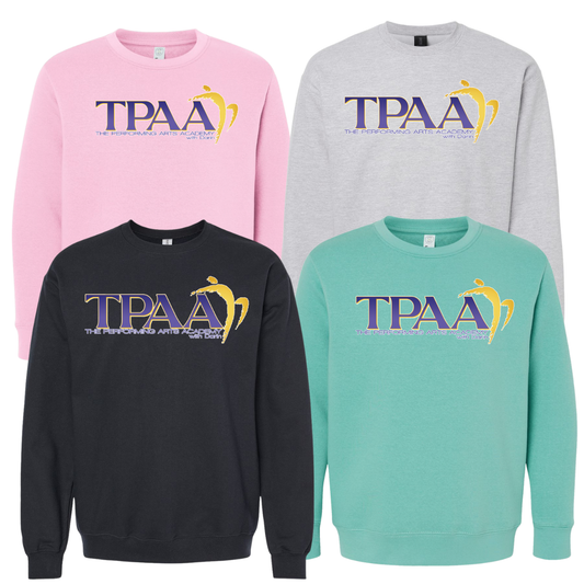 TPAA Crewneck Sweatshirt- TPAA Dance Studio