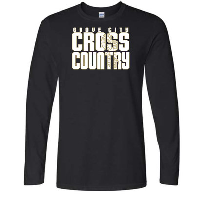 Long-Sleeve T-Shirt : Grove City Cross Country 24