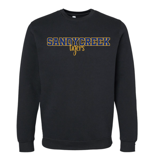 Sandycreek - Script Local School Spirit Crew Neck