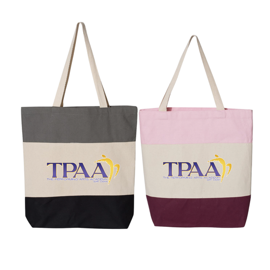 Tri-Color Tote - TPAA Dance Studio