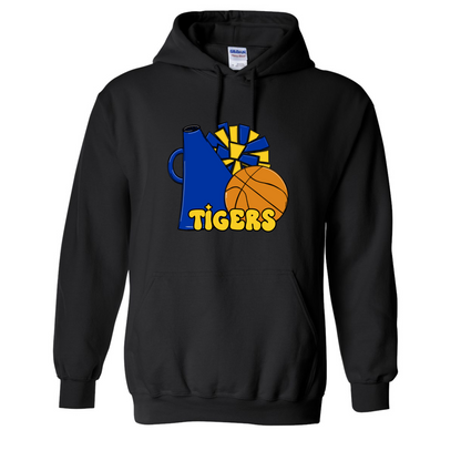 Megaphone Hoodie - Sandycreek Tigers Cheer