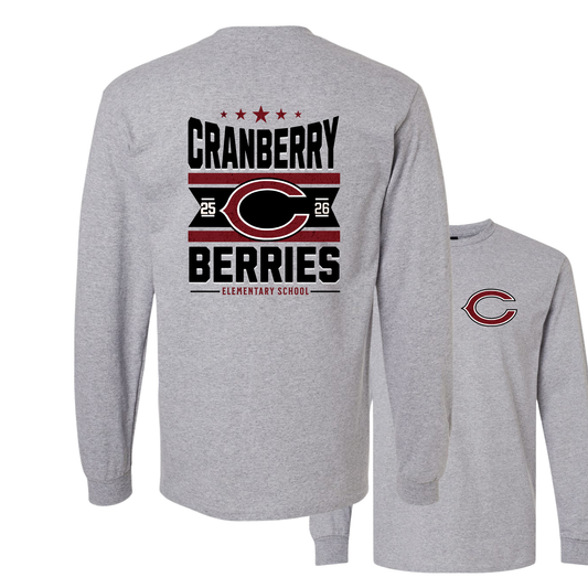 Long-Sleeve Shirt - Cranberry Berries