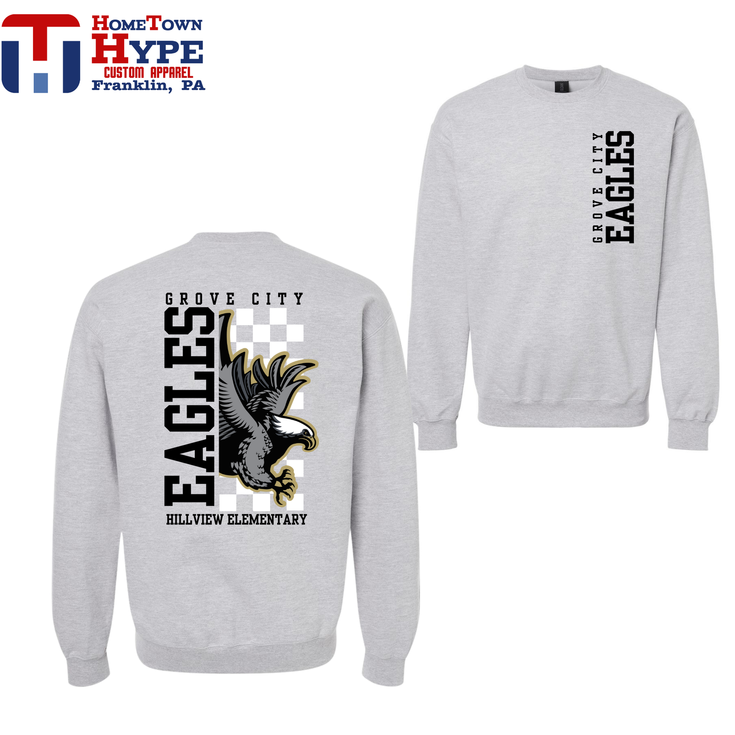 Crewneck Sweatshirt - Hillview Elementary 25-26