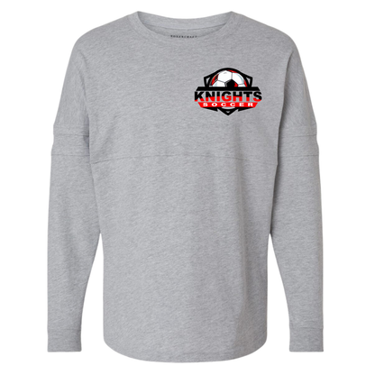 PomPom Long-Sleeve- Knights Soccer 24