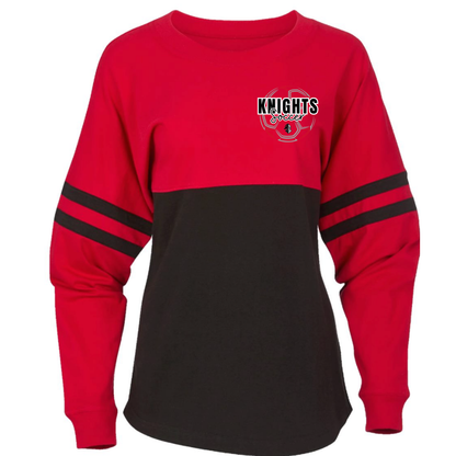 PomPom Long-Sleeve- Knights Soccer 24