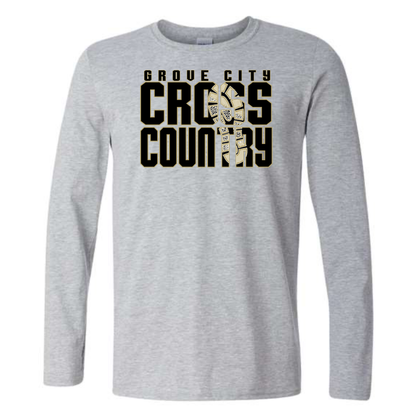 Long-Sleeve T-Shirt : Grove City Cross Country 24