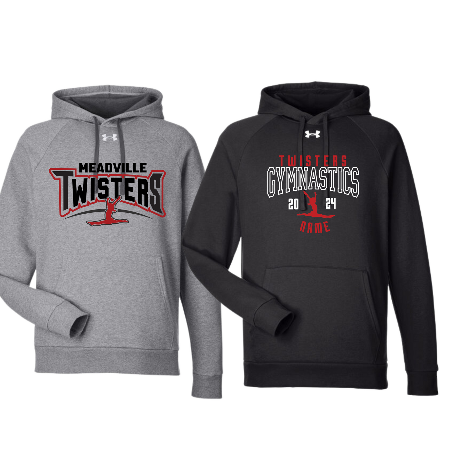 Under Armor Fleece Hoodie - Meadville Twisters