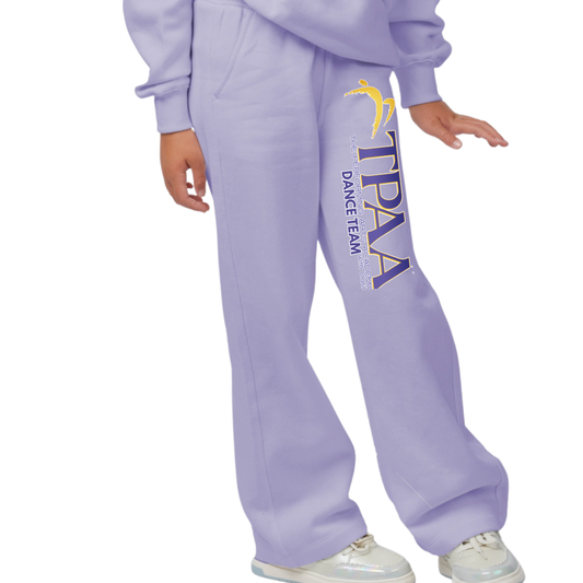 TPAA Fleece Wide Leg Pants - TPAA Dance Team
