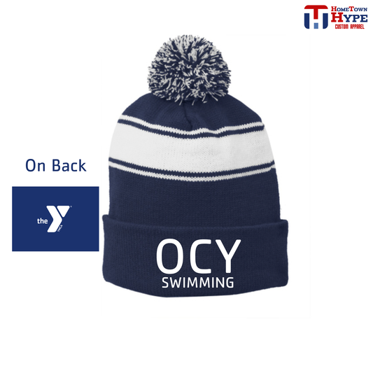 Pom Pom Beanie - OCY Swimming