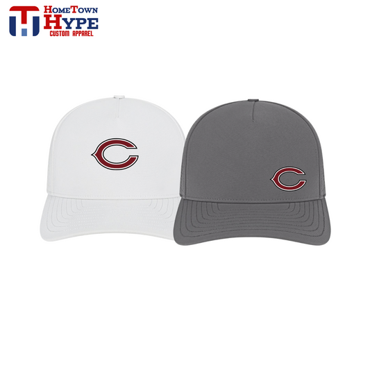 Premium Perforated Embroidered Hat - Cranberry Berries