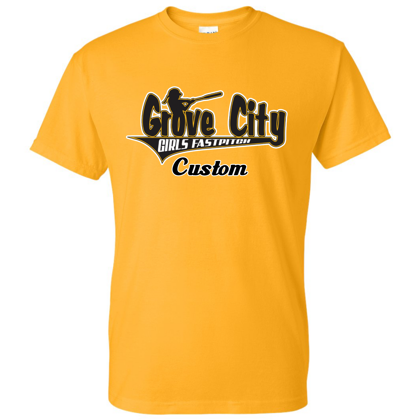 50/50 T-Shirts (Custom wording) - Grove City Fastpitch