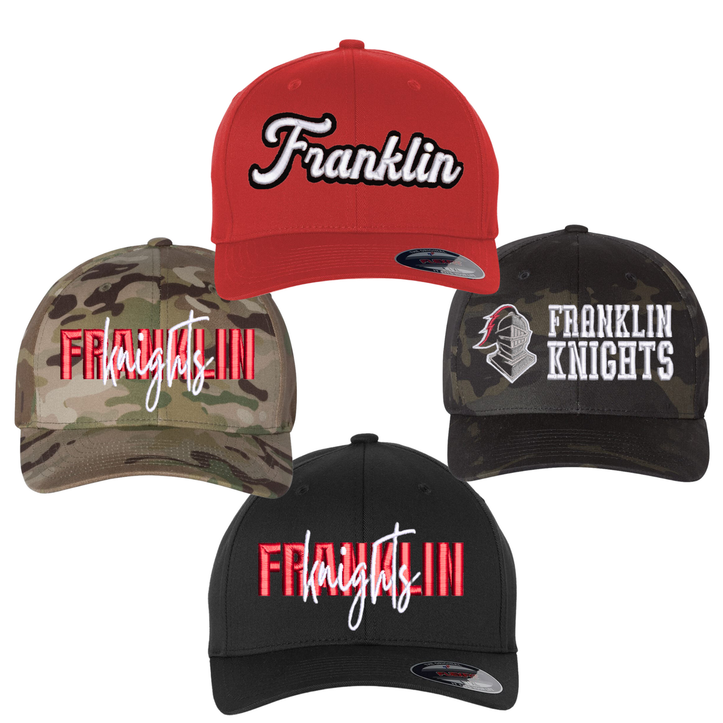 Flexfit Cotton Blend Hats - Franklin Knights