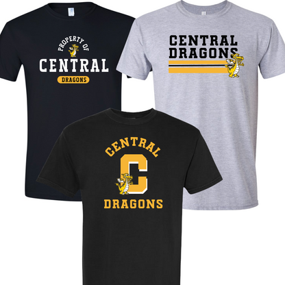 T-Shirt - Central Dragons '24