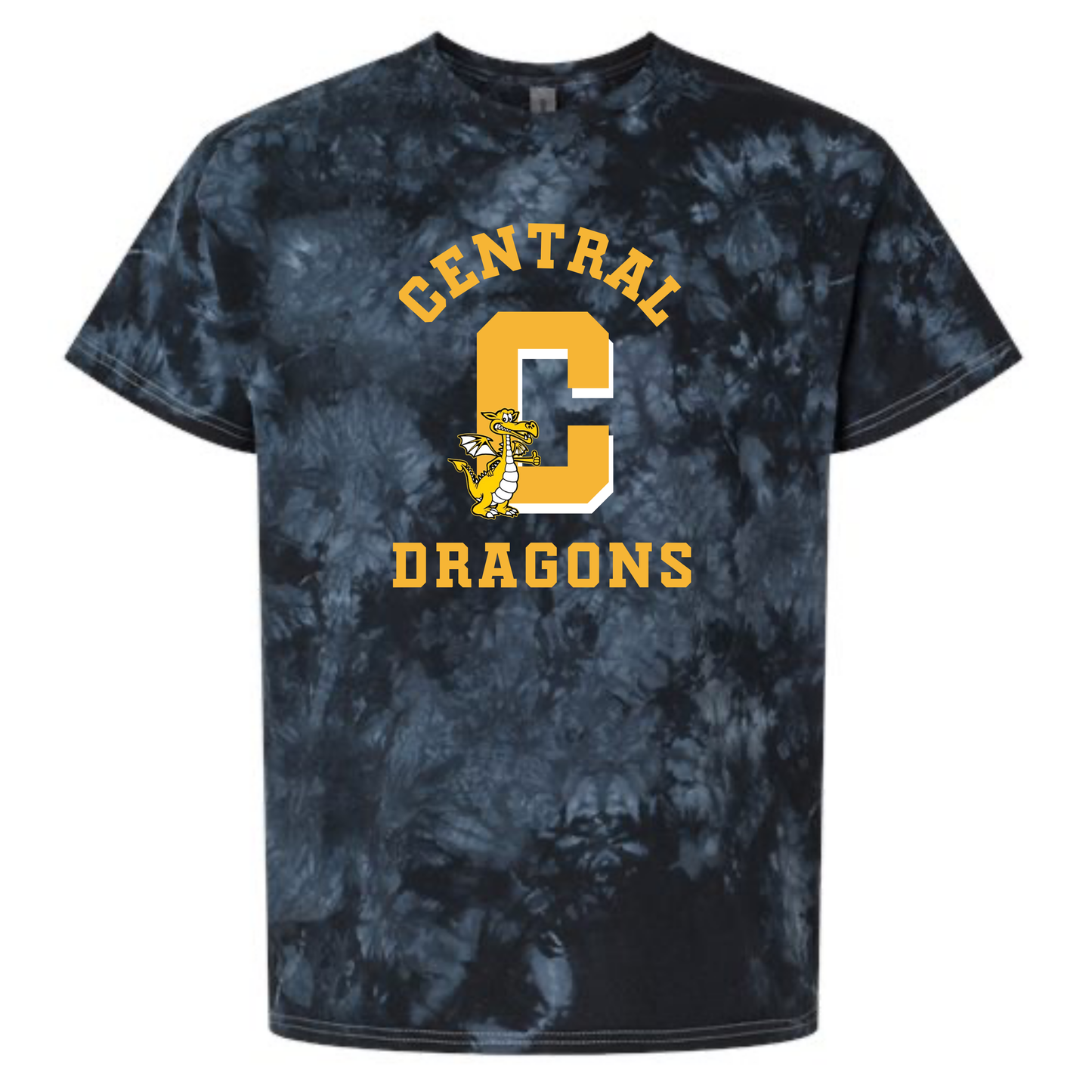 Tie Dye T-Shirt - Central Dragons '24