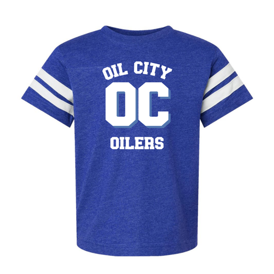 Oil City - Local School Spirit Football Tee