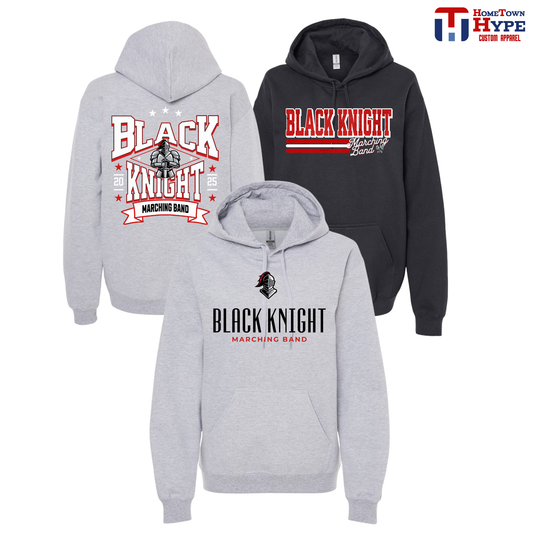 Hoodie - Black Knight Marching Band 2025