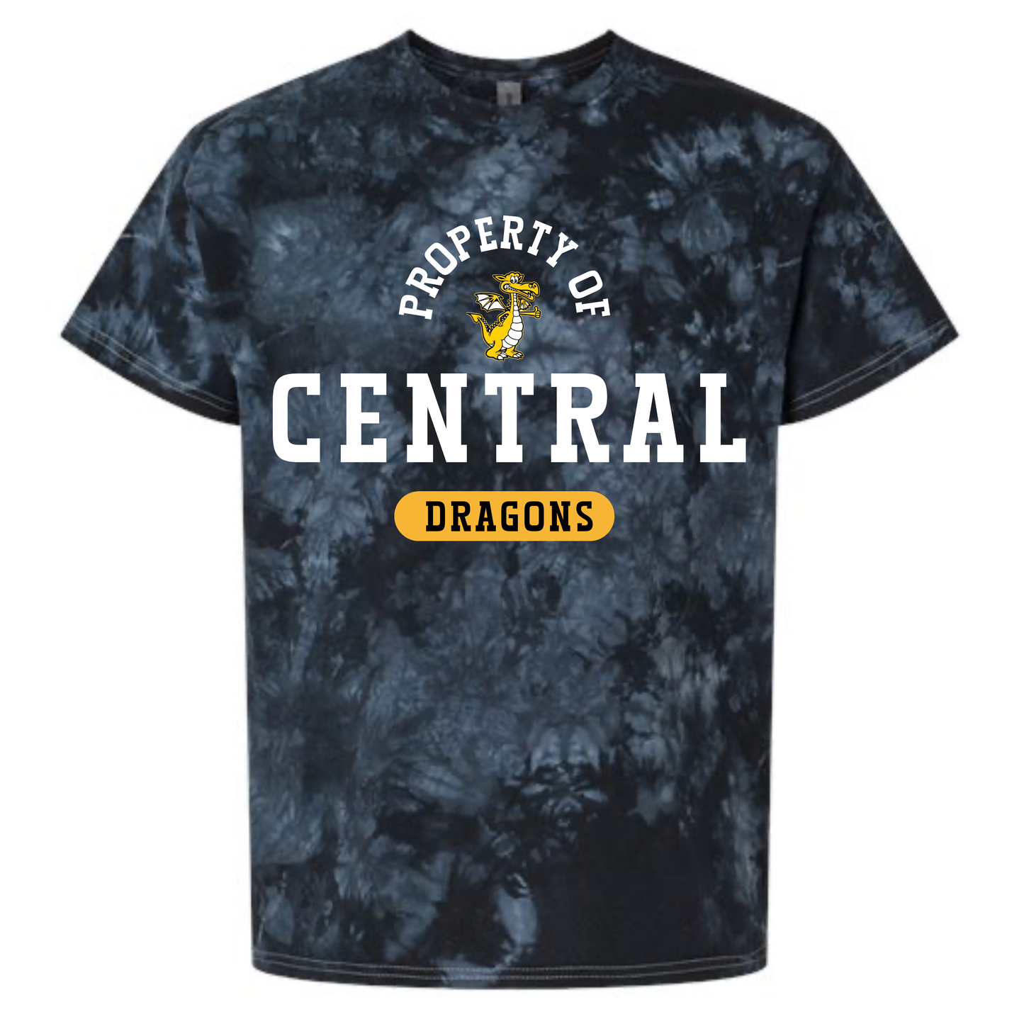 Tie Dye T-Shirt - Central Dragons '24