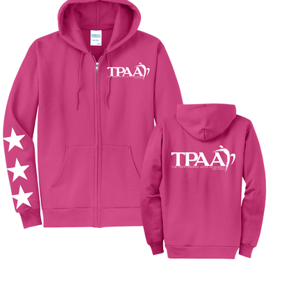 TPAA Full Zip Hoodie- TPAA Dance Studio
