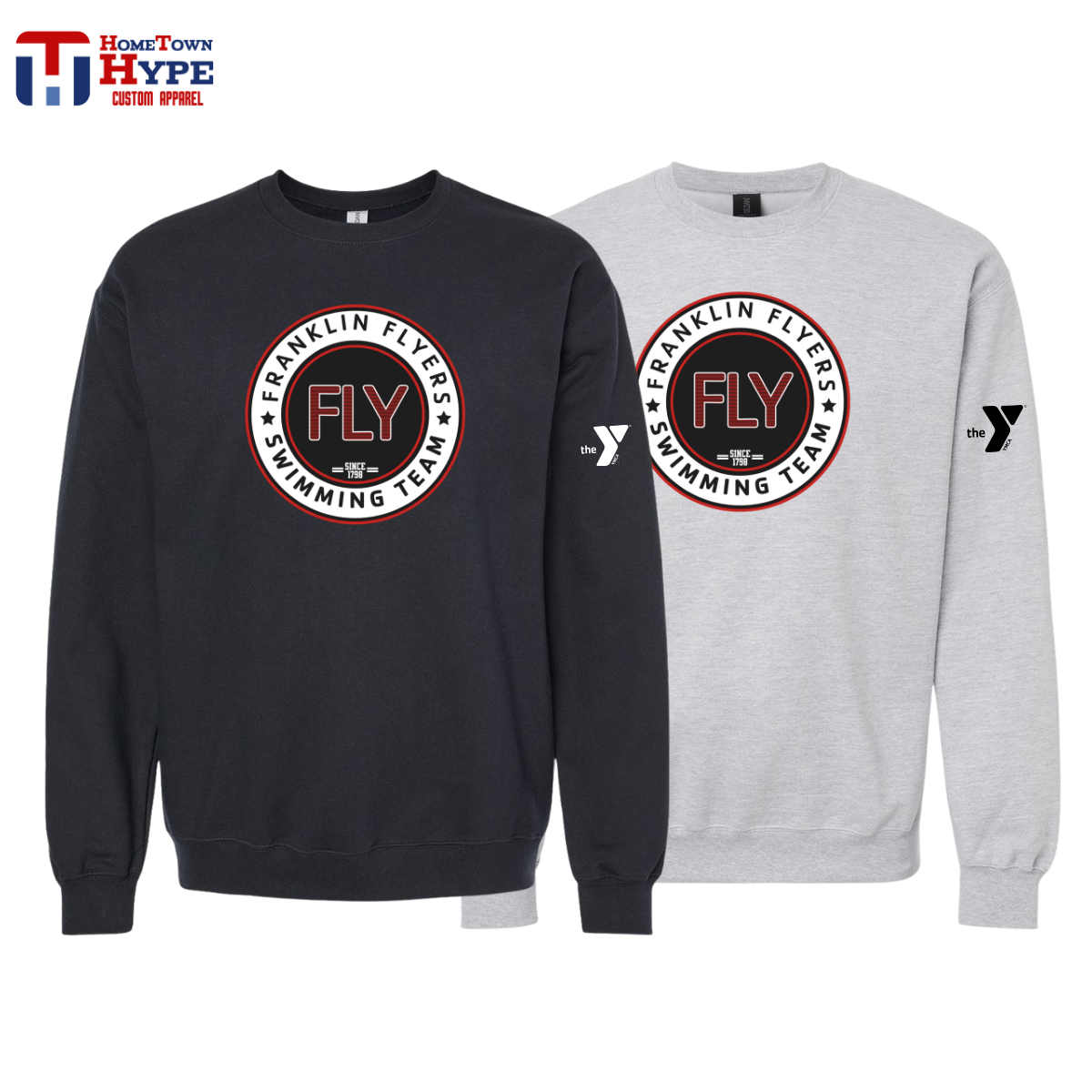 Crewneck Sweatshirt - FLY Swimming