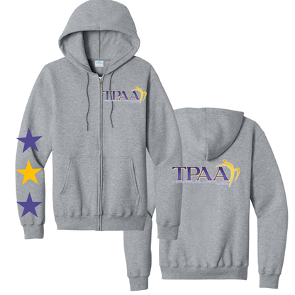 TPAA Full Zip Hoodie- TPAA Dance Studio