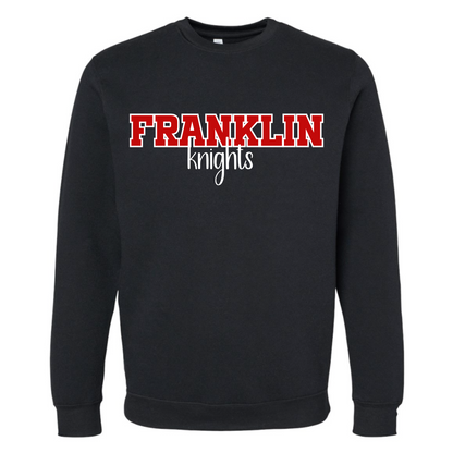 Franklin- Script Local School Spirit Crew Neck