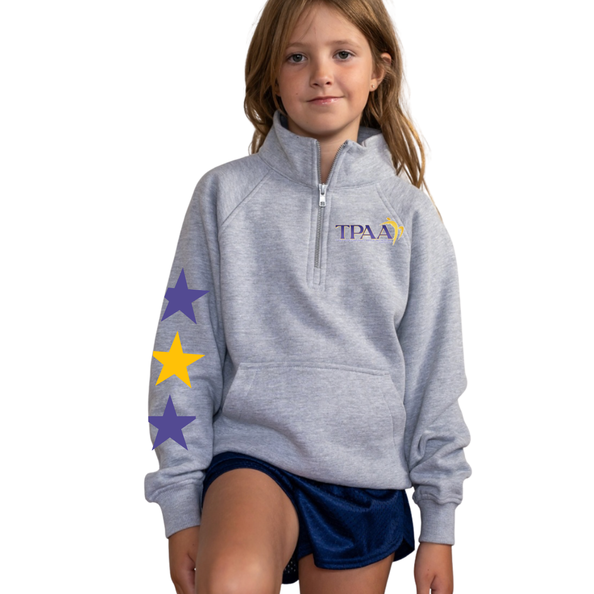 TPAA Boxy Half Zip Fleece - TPAA Dance Studio