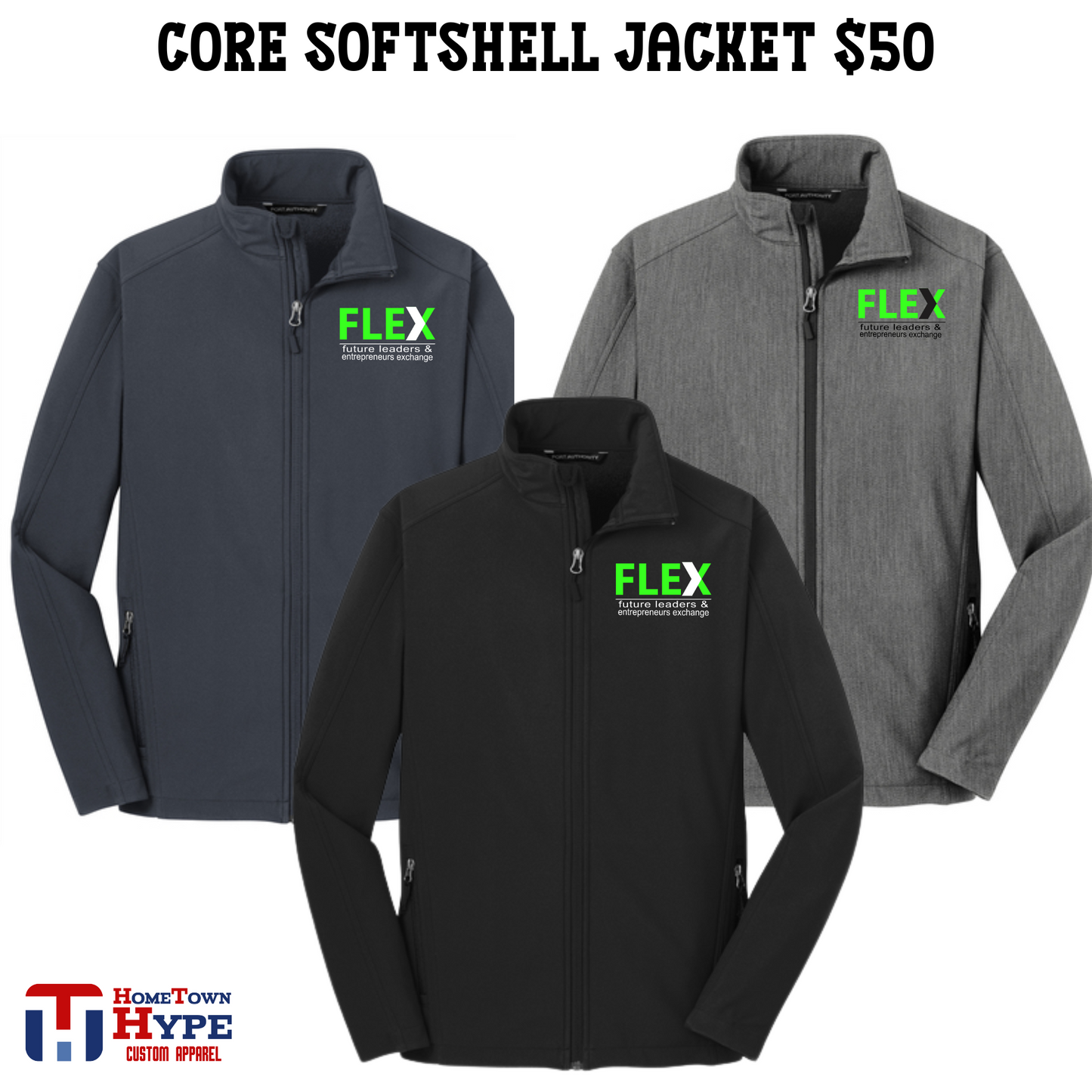 Core Soft Shell Jacket : Flex, Venango Chamber