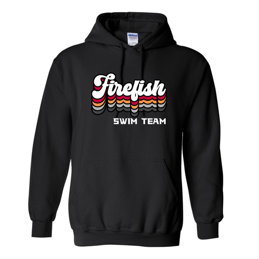 Firefish - Heavy Hoodie : Retro Firefish